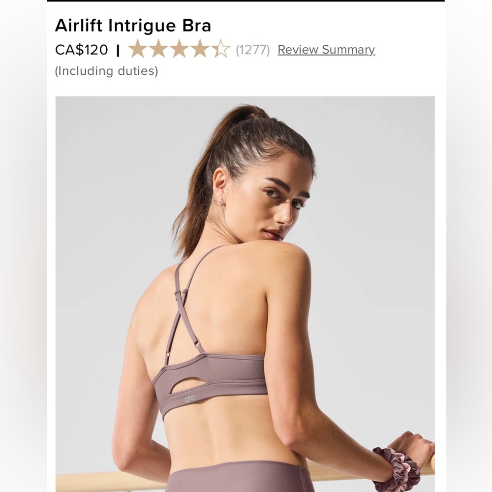 Alo yoga workout outfit